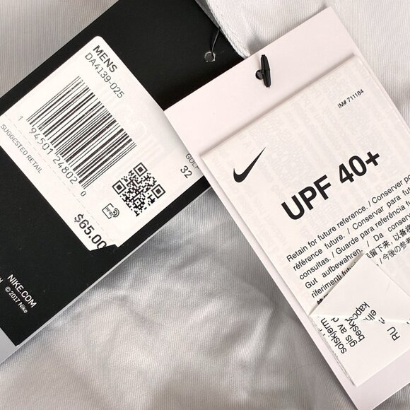 Nike Standard Fit Shorts NEW Mens 32 Gray Flex Waist Zip Close Pockets Golf - Picture 5 of 10